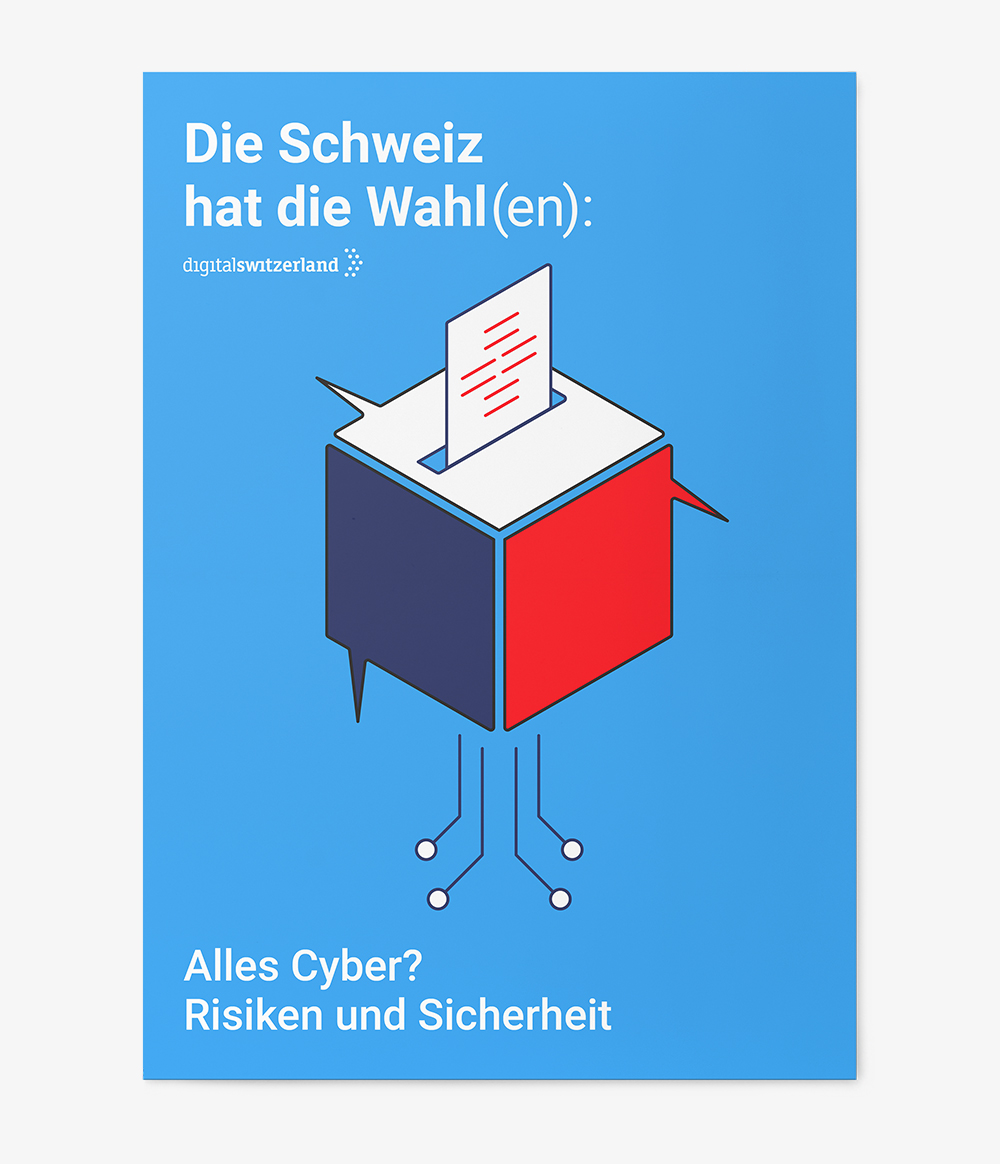 Wahlevent Visuals für Digitalswitzerland